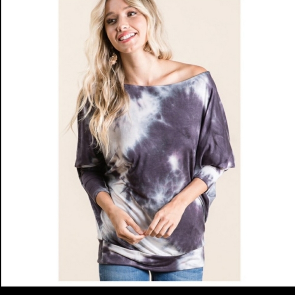1 S left.will fit med see belowNew boutique tie dye top - Picture 9 of 16